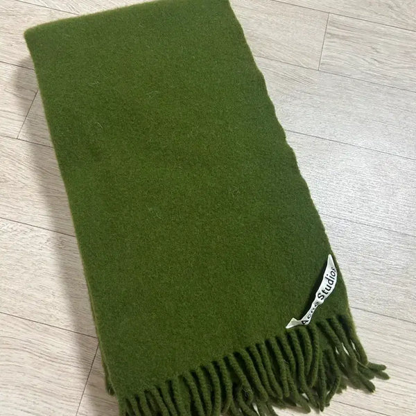 [BUNJANG] Acne Studios Green Wool Scarf / ACNE STUDIOS 머플러 그린