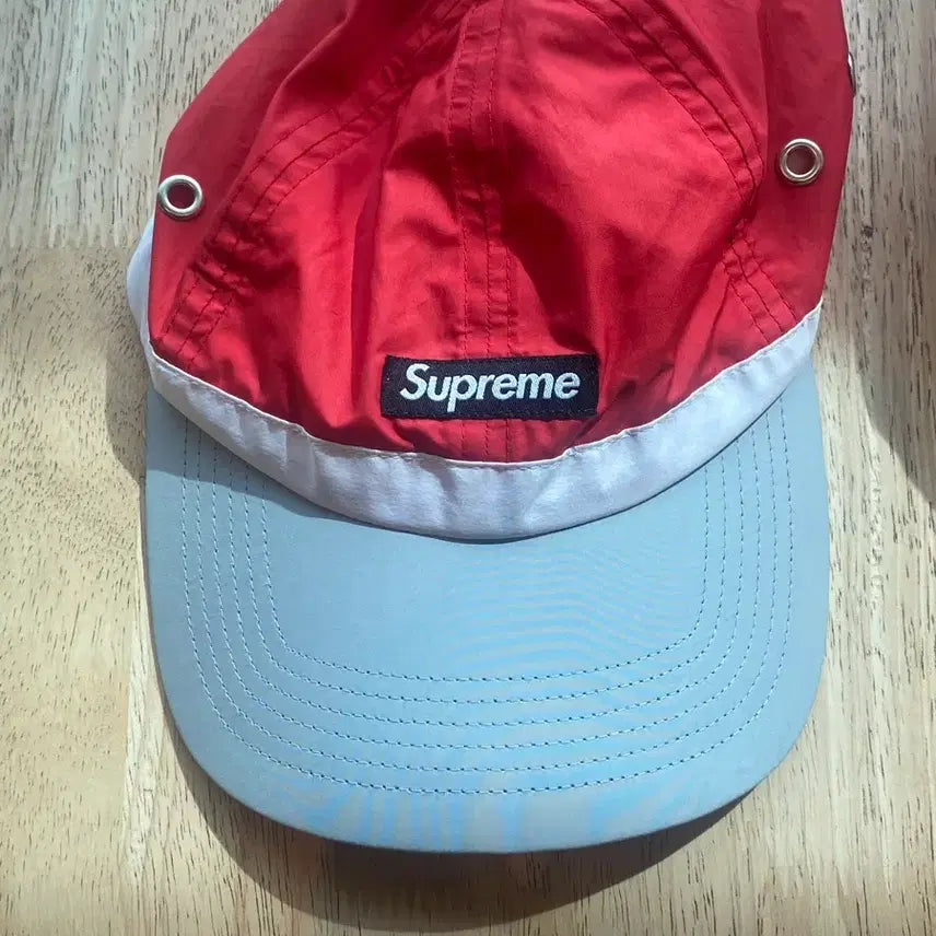 [BUNJANG] Supreme Nylon Camp Cap Red / 슈프림 모자 볼캡 나일론 캠프캡 레드