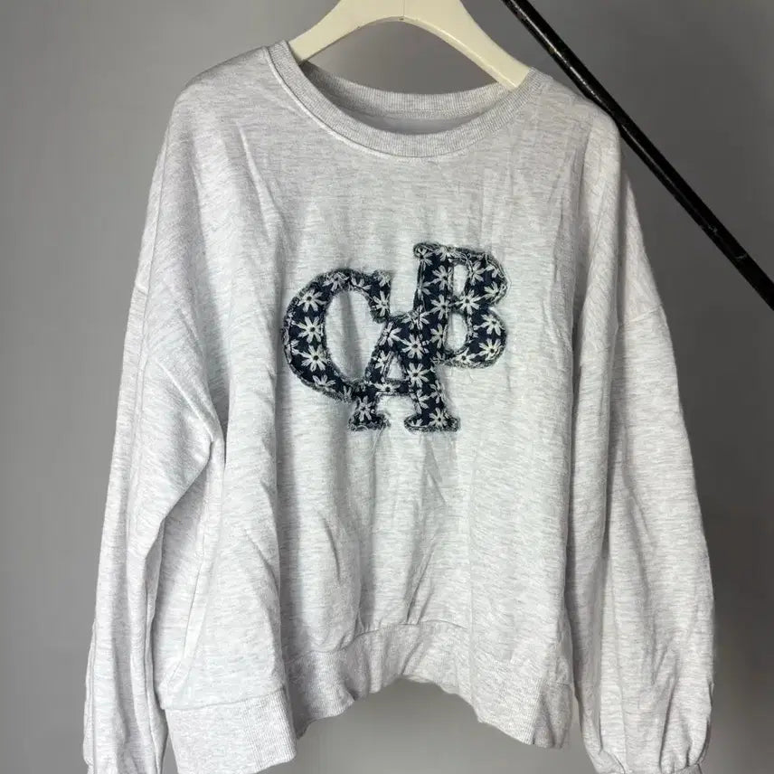 [BUNJANG] Crewneck Sweatshirt (Back Mélange) / 맨투맨티셔츠(백멜란지)