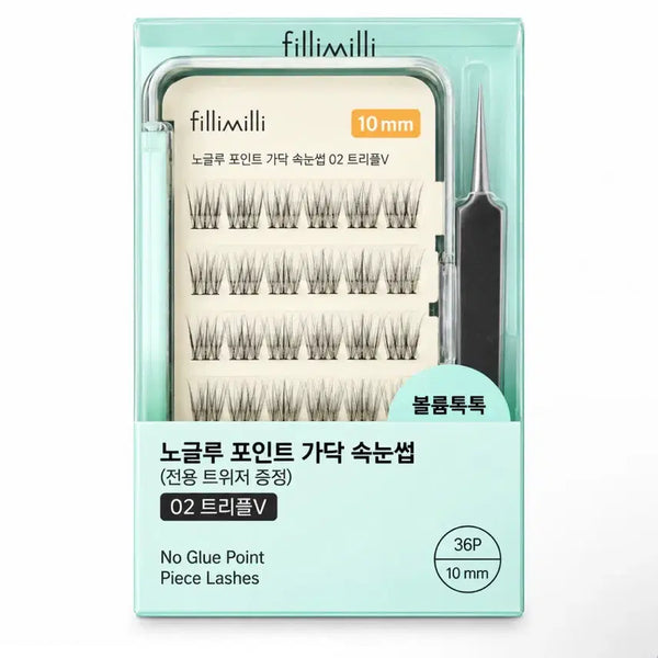 [BUNJANG] Phillimilli No-Glue Eyelashes / 필리밀리 노글루 속눈썹