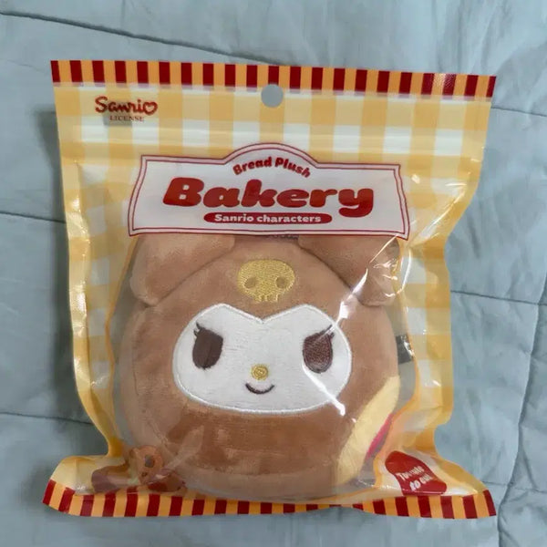 [BUNJANG] Sanrio Authentic Kuromi Donut Plush Keychain / 산리오 베이커리 정품 인형 키링 도넛 쿠로미