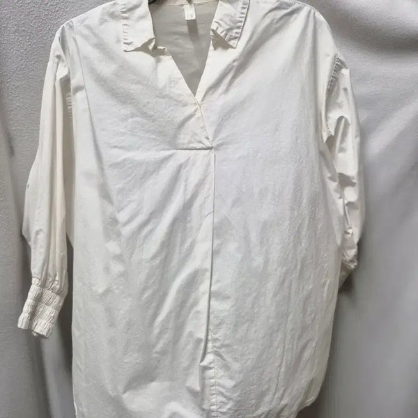 [BUNJANG] White L-Size Shirt / 화이트 셔츠 L