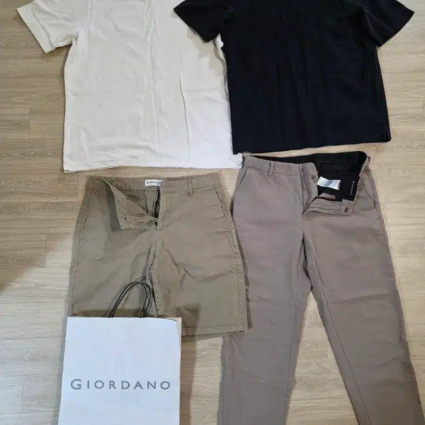 [BUNJANG] Giordano Casual Clothing Set / 지오다노 캐쥬얼 옷 세트