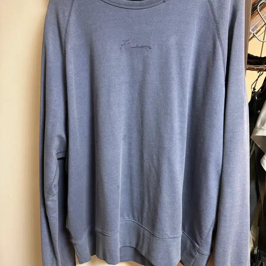 [BUNJANG] RECTO Oversized Sweatshirt Vintage Blue M / 랙토 맨투맨 빈티지블루 M