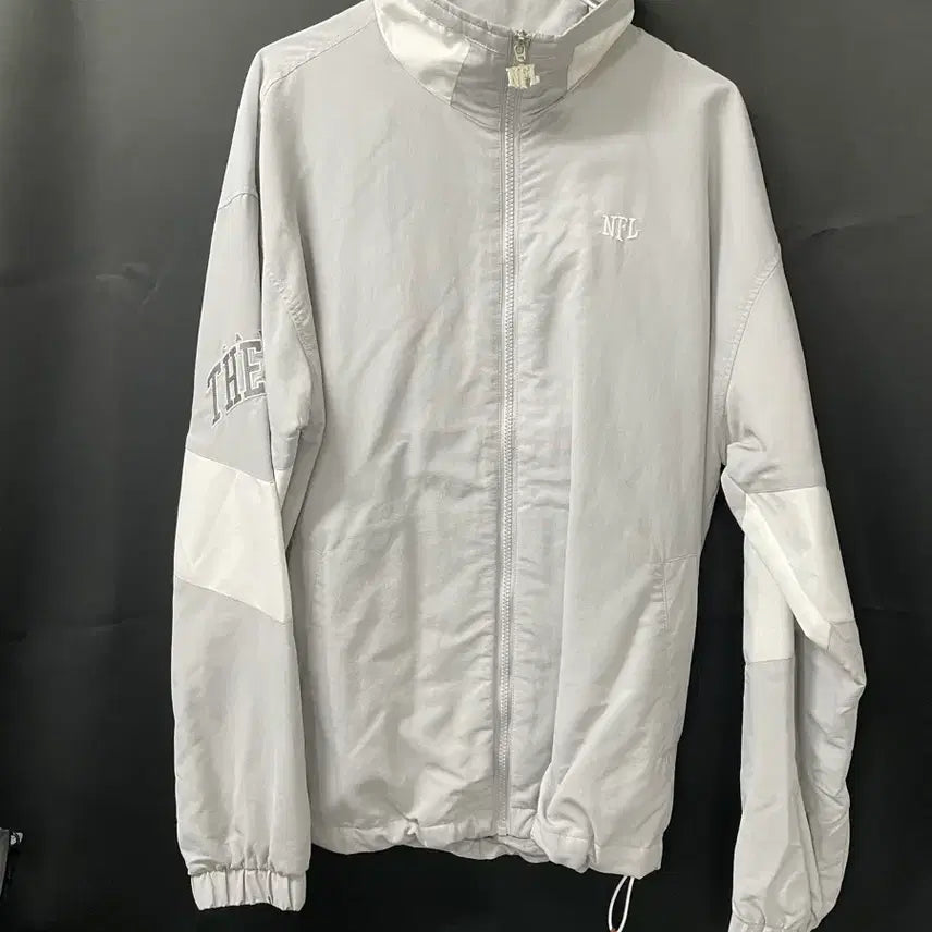 [BUNJANG] NFL Windbreaker Jumper Grey Size 100 / <만원빈티지 최저가>NFL 바람막이 점퍼 그레이 100