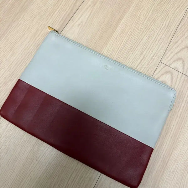 [BUNJANG] Celine Two-Tone Clutch / 셀린느 투톤 클러치