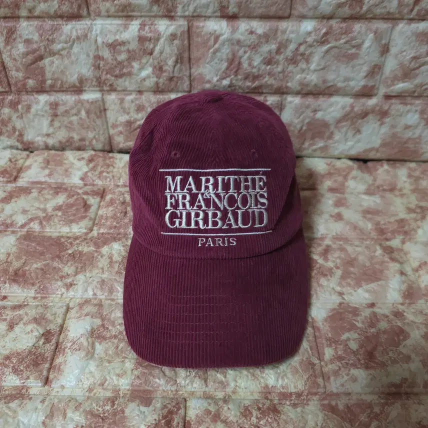 [BUNJANG] Marithe Francois Girbaud Corduroy Cap Hat / 마리떼프랑소와저버 코듀로이 캡 모자