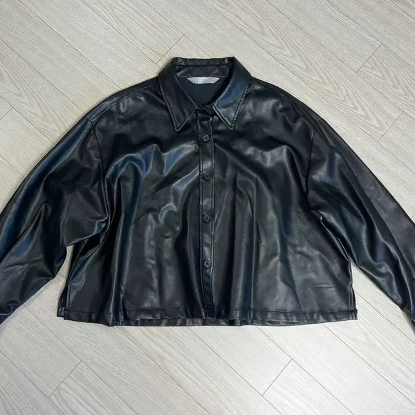 [BUNJANG] 8seconds Leather Jacket / 에잇세컨즈 가죽 자켓