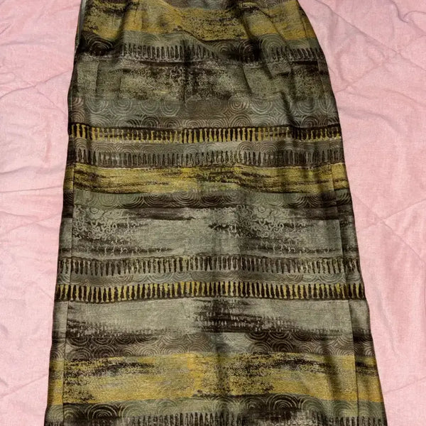 [BUNJANG] Oriental Pattern Long Skirt Vintage / 오리엔탈 패턴 롱 스커트 빈티지