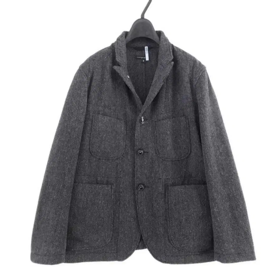 [BUNJANG] Engineered Garments Bedford Herringbone Wool Jacket Gray / 엔지니어드가먼츠 베드포드 헤링본 울 그레이