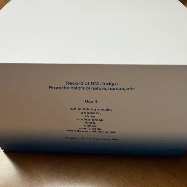[BUNJANG] BTS RM Indigo Mood Lamp Set / BTS MERCHBOX #16 RM Indigo 무드등세트
