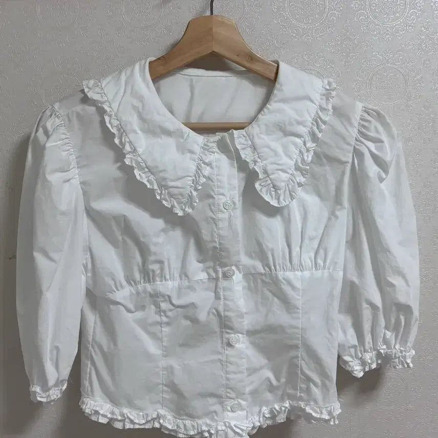 [BUNJANG] Top Dressing Blouse / 탑드레싱 블라우스