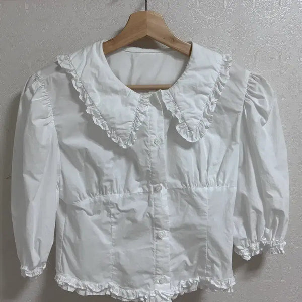 [BUNJANG] Top Dressing Blouse / 탑드레싱 블라우스