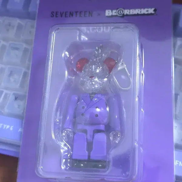 [BUNJANG] SEVENTEEN S.COUPS Bearbrick Keyring (Sealed) / 세븐틴 쿱스 에스쿱스 베어브릭 키링 (미개봉)