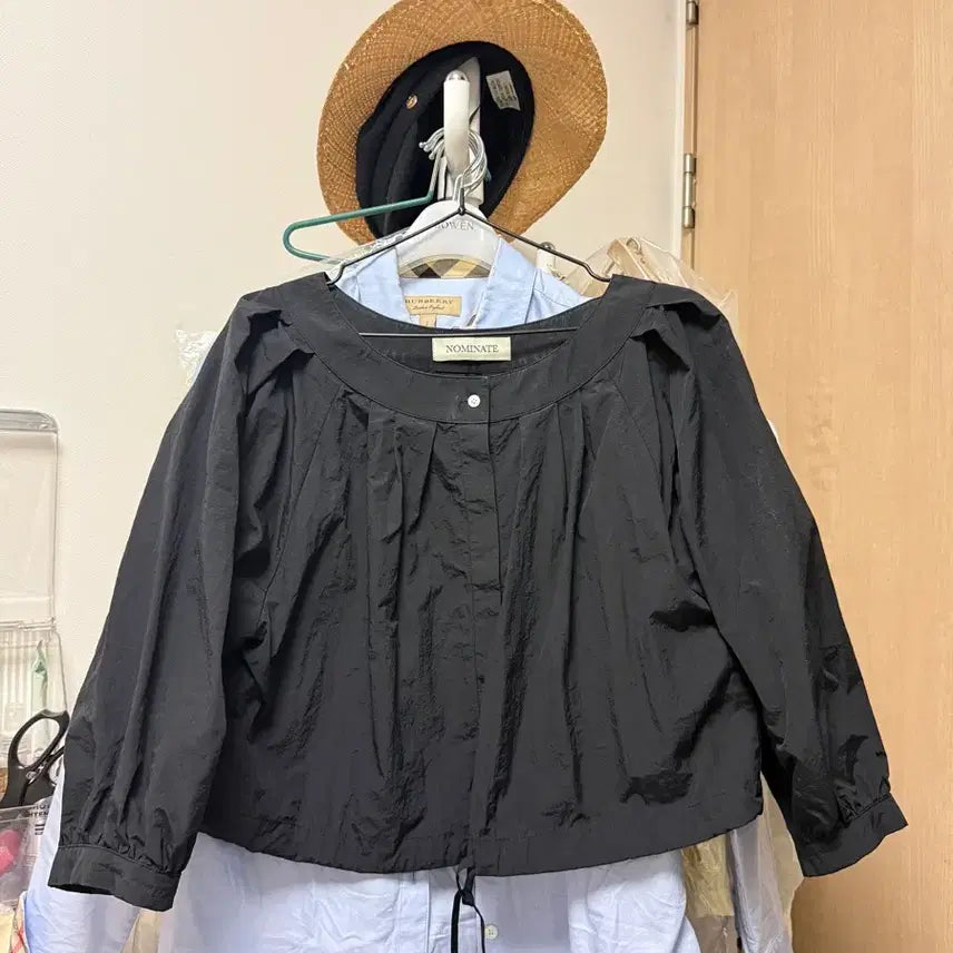 [BUNJANG] Nominatte Black Suzy Blouse / 노미나떼 블라우스 블랙 수지블라우스