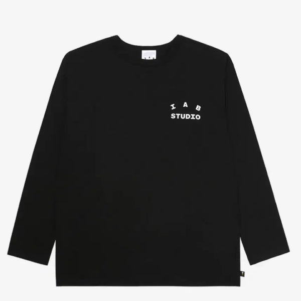 [BUNJANG] IAB STUDIO Long Sleeve Black / 새상품) 아이앱 스튜디오 롱슬리브  블랙