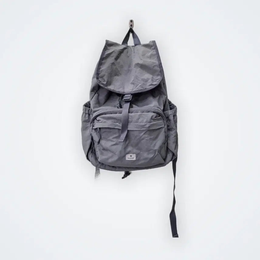 [BUNJANG] Snow Peak Lightweight Backpack Dark Grey / [Free] 스노우피크 경량 백팩 다크그레이
