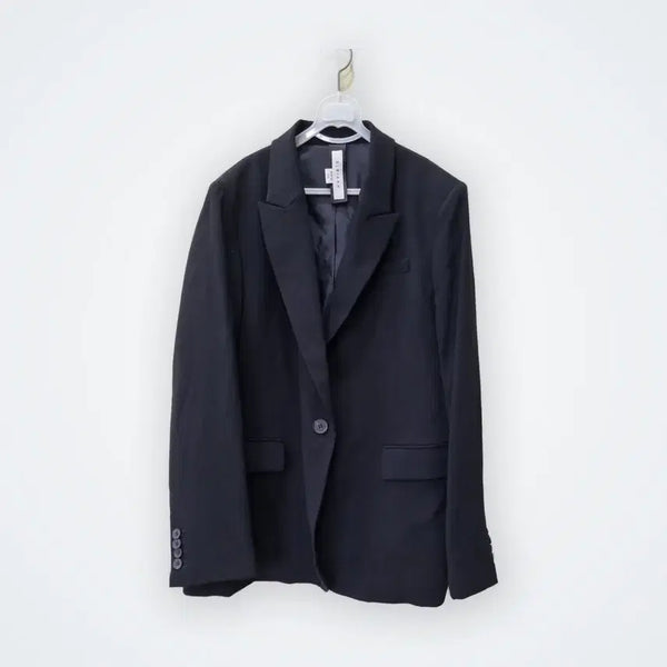 [BUNJANG] S.LRIAHH Slim Fit Jacket Black / [77] S.LRIAHH 슬림핏 자켓 블랙