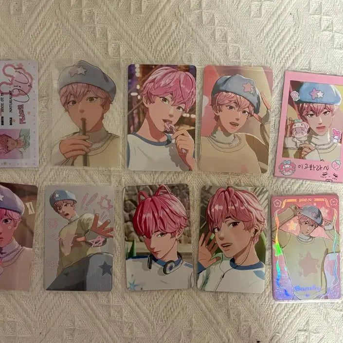 [BUNJANG] PLAVE Bambi Photocard Birthday Tin Case Bundle Set / 플레이브 밤비 포카 생일 틴케
