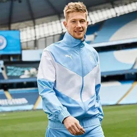 [BUNJANG] Puma Manchester City 21/22 Pre-Match Jacket / 2122 맨체스터 시티 프리매치 자켓