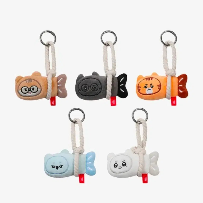 [BUNJANG] Animal Friends Protective Charm Keychain Bundle Set / [정가미만/일괄/미개봉]T1 애니멀프렌즈 액막이 키링 일괄