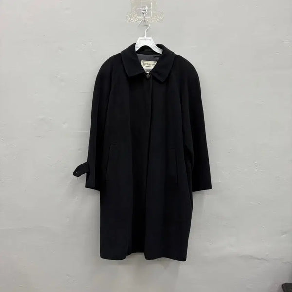 [BUNJANG] Burberry Cashmere Wool Single Coat / 버버리 캐시미어 울 싱글코트
