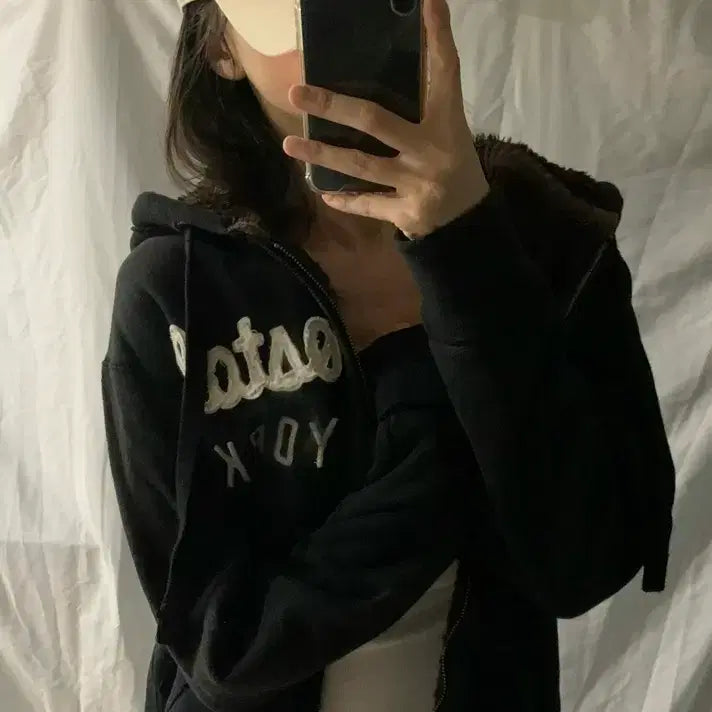 [BUNJANG] Aéropostale Wolf Crew Hoodie, M / 에어로포스테일 울프죠 후드집업,M