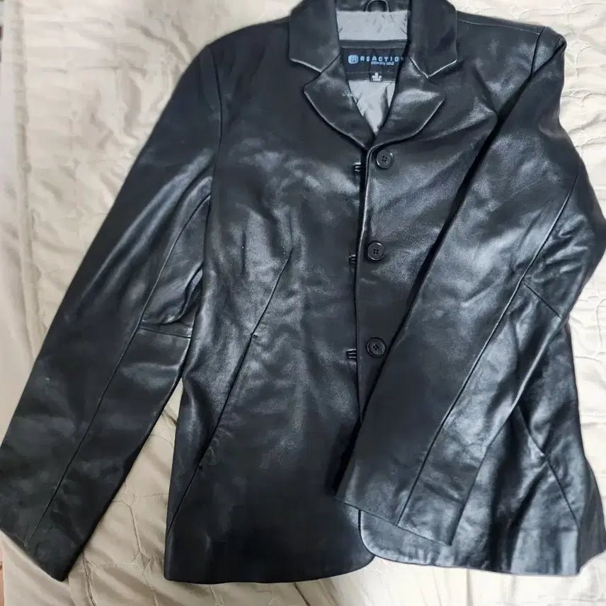 [BUNJANG] Kenneth Cole Natural Leather Jacket / 케네스콜 천연가죽자켓-사은품코치백