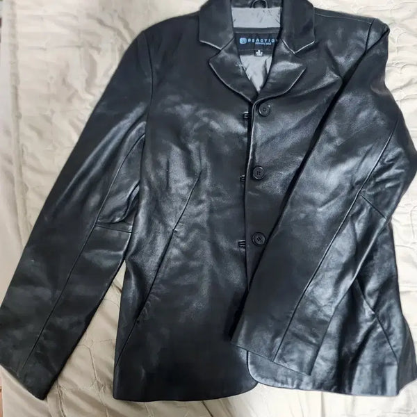 [BUNJANG] Kenneth Cole Natural Leather Jacket / 케네스콜 천연가죽자켓-사은품코치백