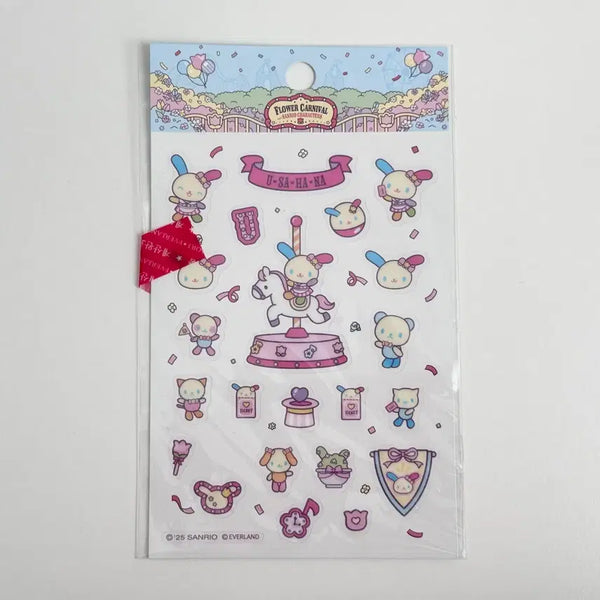 [BUNJANG] Everland Usahana Sticker Set / 에버랜드 우사하나 스티커