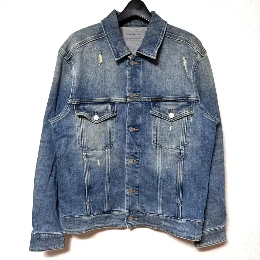 [BUNJANG] Calvin Klein Denim Jacket / [M,95]캘빈클라인 데님 자켓 청자켓 CKJ