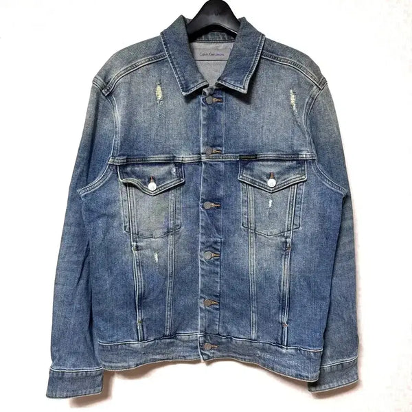 [BUNJANG] Calvin Klein Denim Jacket / [M,95]캘빈클라인 데님 자켓 청자켓 CKJ