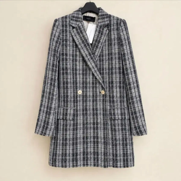[BUNJANG] ZARA Women's Tweed Jacket Coat / 55 새상품 자라 여성 자켓 트위드 자켓 여자 코트 정장 90 새제품