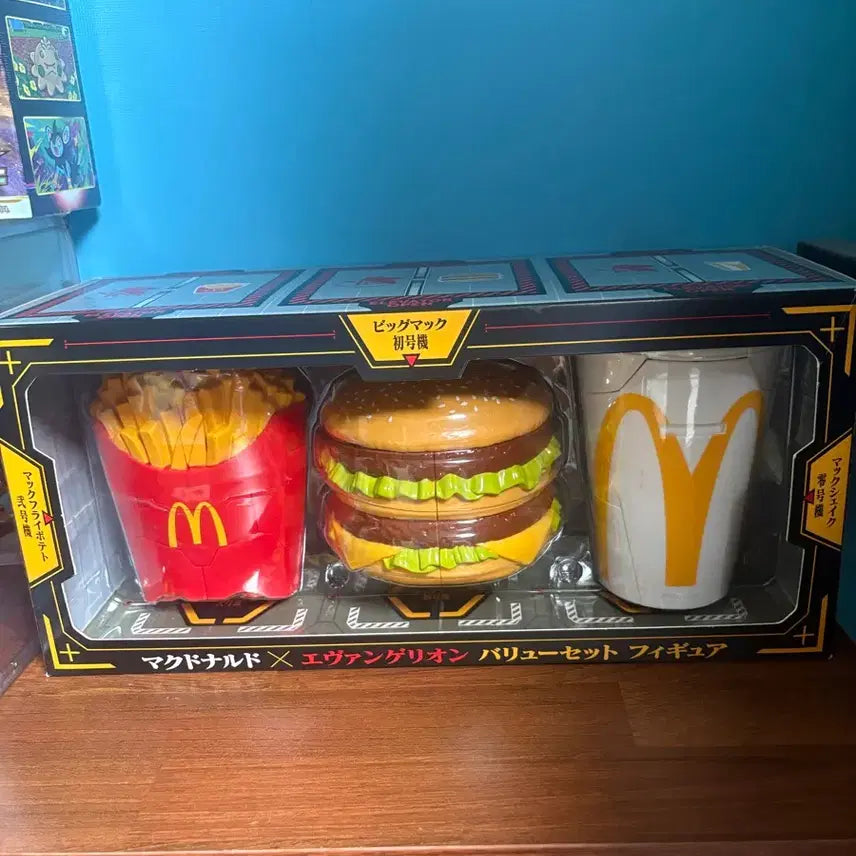 [BUNJANG] McDonald's Evangelion Figure Set / 맥도날드 에반게리온 피규어 세트