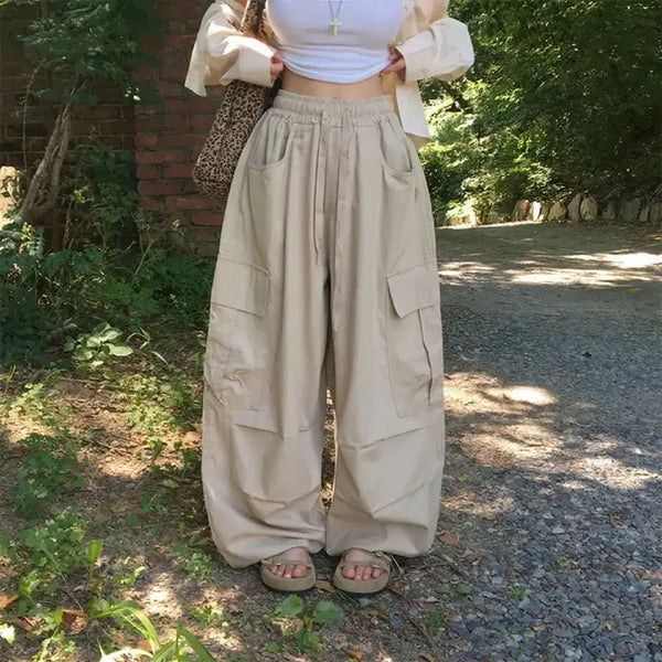 [BUNJANG] Holy Peacock Cotton String Cargo Balloon Fit Cargo Pants / 홀리 피콕 코튼 스트링 카고 벌룬핏 카고팬츠 스트링팬츠 에이블리 지그재그 성수 브랜디멜빌 자라 코스 무신사 29cm 테무 히니크 히프나틱