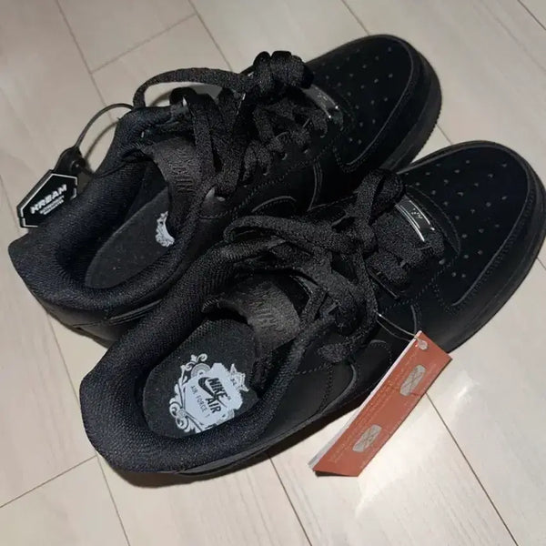 [BUNJANG] Nike Air Force 1 Low All Black / 나이키 에어포스 1 로우 올블랙 240(남자사이즈)