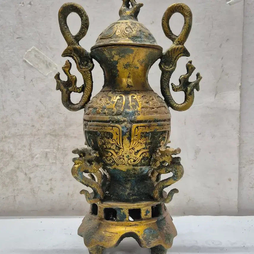 [BUNJANG] Antique Bronze Interior Decor (No. 199) / [도자기공주골동품] 연대감 있어보이는 동 (199번) 인테리어소품+++ (당)