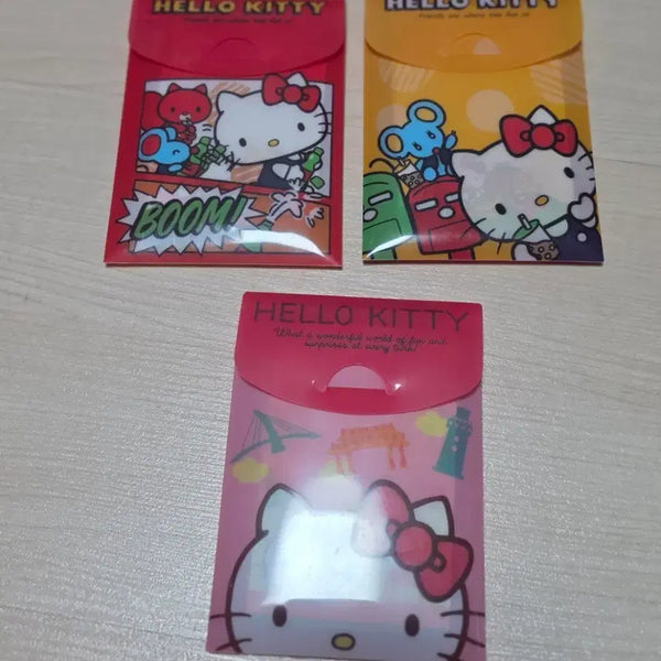 [BUNJANG] Hello Kitty Memo Pad Set (3 Types) / 키티 봉투 메모지 새상품 (개당단가)
