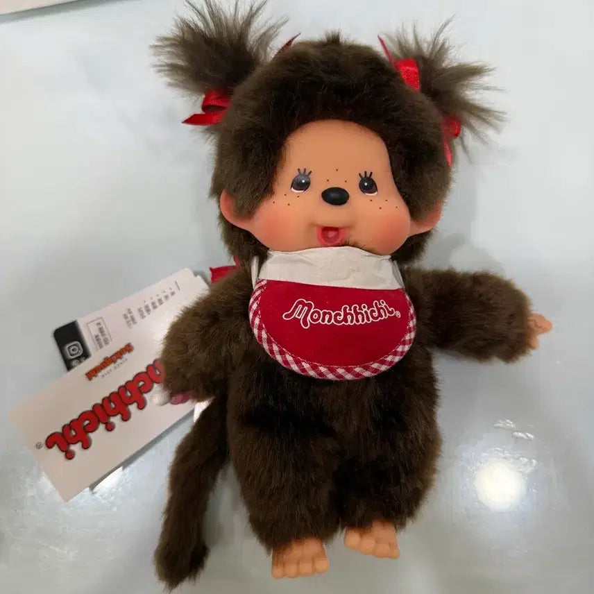 [BUNJANG] Monchhichi Plush Keychain Doll / 몬치치 키링 인형