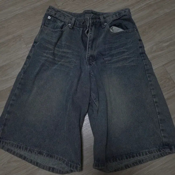 [BUNJANG] Trillion Bermuda Denim Shorts / 트릴리온 반바지 버뮤다