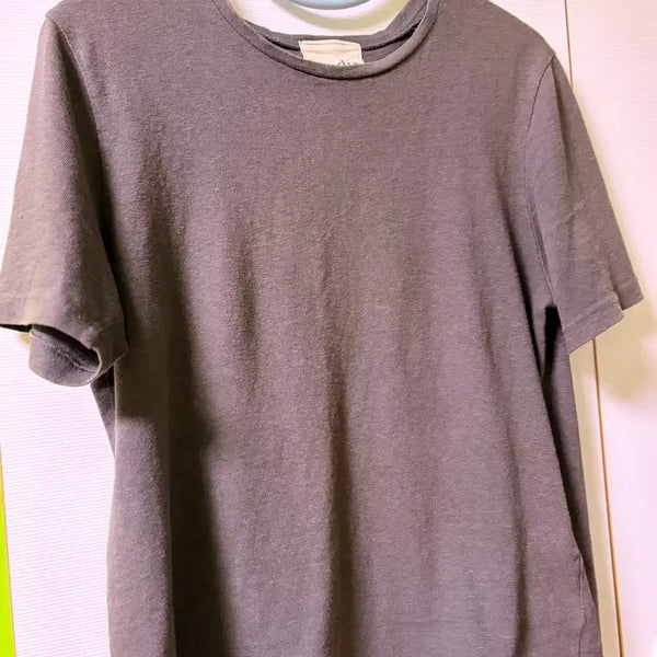[BUNJANG] Basic Grey Short Sleeve T-Shirt / 반팔 그레이