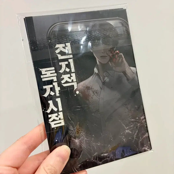 [BUNJANG] Omniscient Reader's Viewpoint (Omniscient Reader) Munpia Black Edition Postcard Set (7 Types, Sealed) / 전독시 문피아 블랙에디션-엽서7종 미개봉
