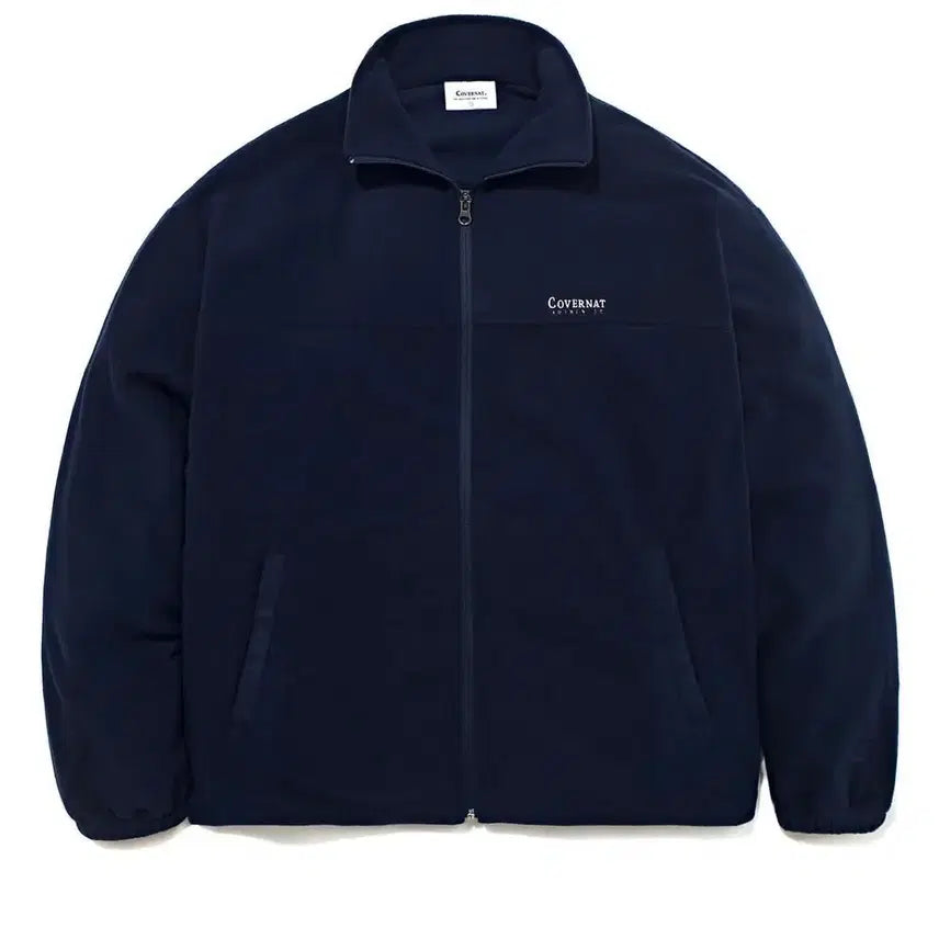 [BUNJANG] Covernat Fleece Jacket Navy / 커버낫 플리스 자켓 네이비 XL