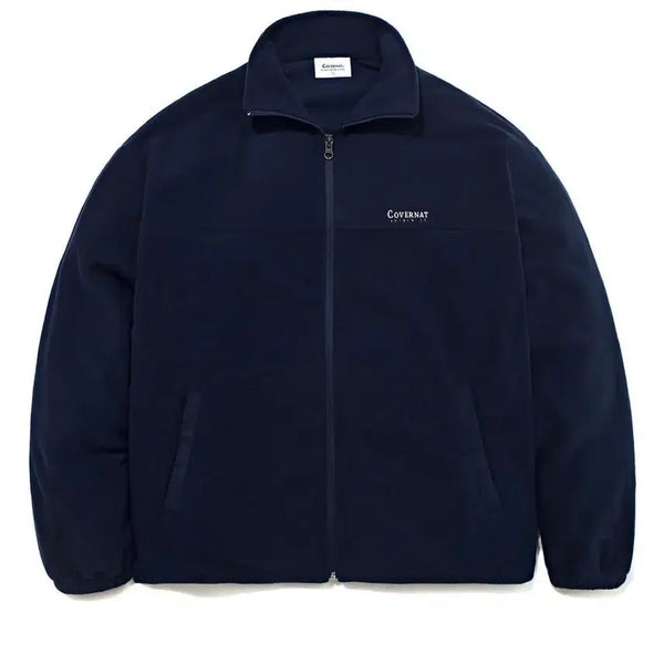[BUNJANG] Covernat Fleece Jacket Navy / 커버낫 플리스 자켓 네이비 XL