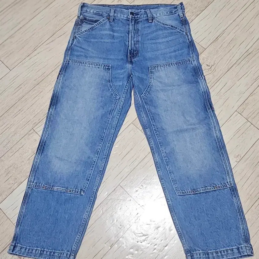 [BUNJANG] Levi's 568 Double Knee Carpenter Jeans - Size 33 / 리바이스 568 더블니 카펜터 청바지 33