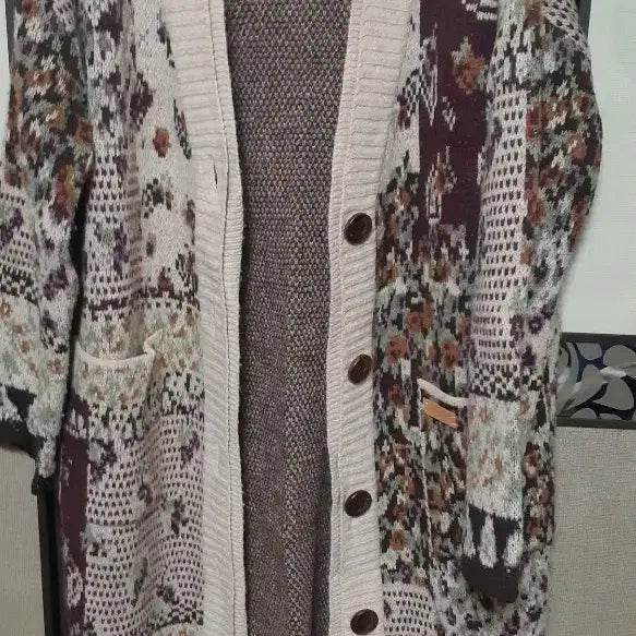 [BUNJANG] Thursday Island Pattern Cardigan / 썰스데이 아일랜드 패턴 가디건s