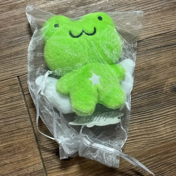 [BUNJANG] Decoboco Frog Plush / 데코보코 개구리 인형