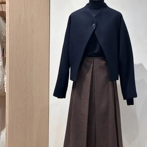 [BUNJANG] LE17SEPTEMBRE Oblique Line One Navy Jacket / 르917 (LE17SEPTEMBRE)오블리크 라인원 네이비 자켓