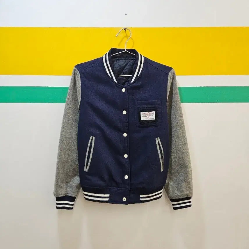 [BUNJANG] Harris Tweed Stadium Jacket / 해리스 트위드 스타디움 자켓