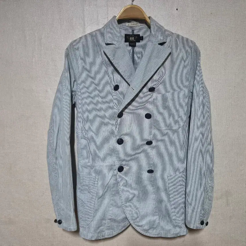 [BUNJANG] RRL Double RL Pinstripe Double-Button Jacket / RRL 더블알엘 XS